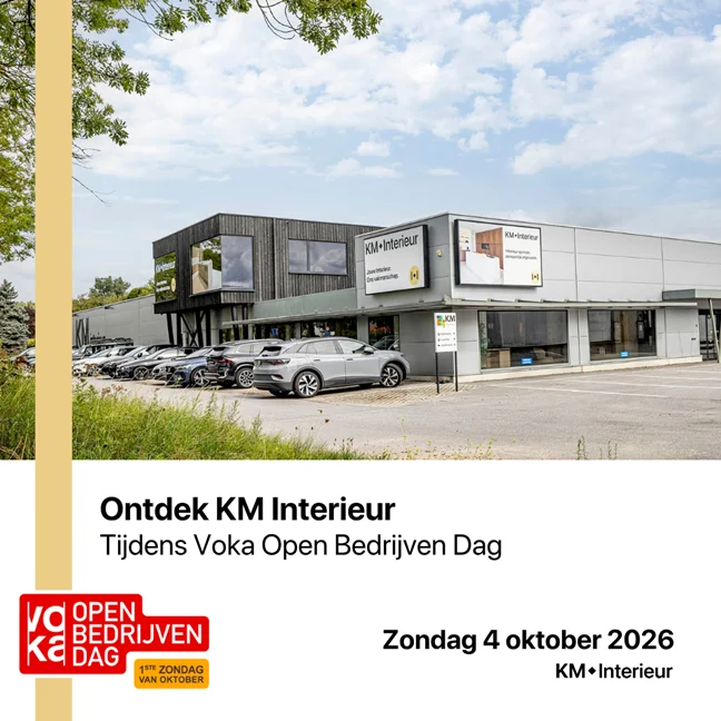 KM Interieur neemt deel aan Voka Openbedrijvendag 2026